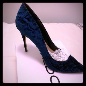 Crushed Velvet Stilettos